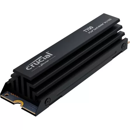 Crucial T700 2TB PCIe Gen5 NVMe M.2 SSD with heatsink, EAN: 649528936721