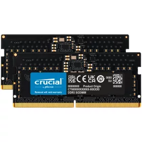   Crucial 32GB Kit (2x16GB) DDR5-4800 SODIMM CL40 (16Gbit), EAN: 649528906557