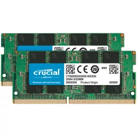   Crucial 16GB Kit (2x8GB) DDR4-3200 SODIMM CL22 (8Gbit/16Gbit), EAN: 649528903532