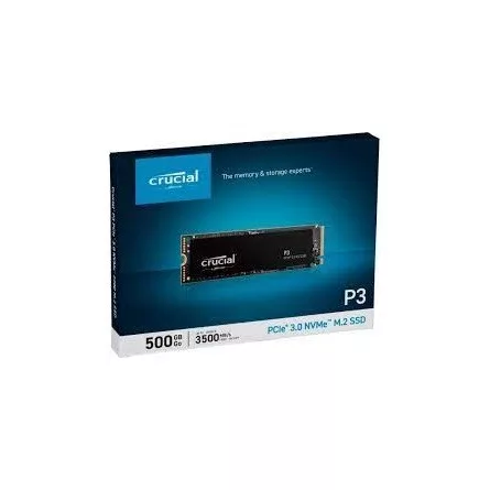 Crucial P3 500GB 3D NAND NVMe PCIe M.2 SSD