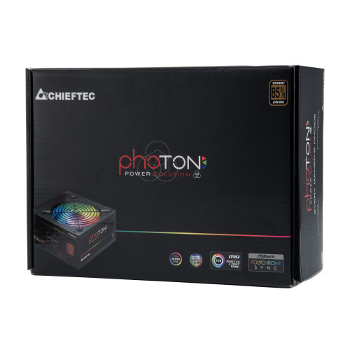 CHIEFTEC Photon 750W RGB tápegység - CTG-750C-RGB