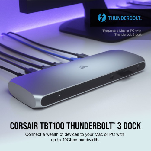 Corsair TBT100 Thunderbolt 3 Dock 100W