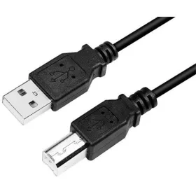 LogiLink USB-A 2.0 -> USB-B 2.0 M/M adatkábel 5m fekete
