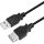 LogiLink USB-A 2.0 -> USB-A 2.0 M/F adatkábel hosszabbító 5m fekete