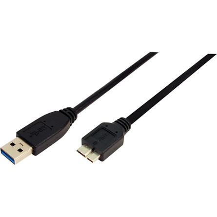 LogiLink KAB LogiLink CU0028 USB 3.0 A - B Micro 2xapa csatlakozó kábel - 3m