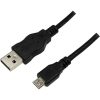 LogiLink KAB LogiLink CU0034 USB 2.0-A apa - MicroUSB2.0-B apa  kábel - 1,8m