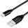 LogiLink USB-C -> USB-A 2.0 M/M adatkábel 0.3m fekete
