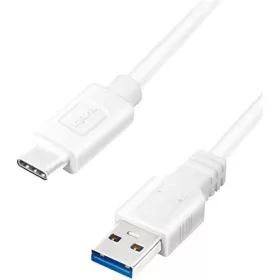   LogiLink USB-C 3.2 Gen1 -> USB-A 3.2 Gen 1 M/M adatkábel 1.5m fehér
