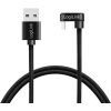 LogiLink USB-C -> USB-A 2.0 M/M adatkábel 1m fekete 180°/egyenes