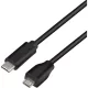 LogiLink USB-C -> USB-B 2.0 micro M/M adatkábel 0.5m fekete