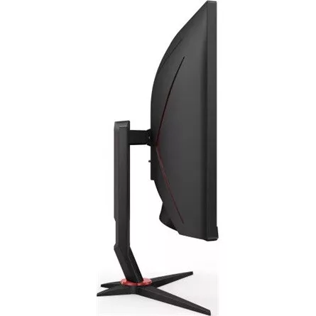 AOC Ívelt Gaming 180Hz VA monitor 34" CU34G2XP/BK, 3440x1440, 21:9, 430cd/m2, 1ms, 2xHDMI/DisplayPort/USBx4