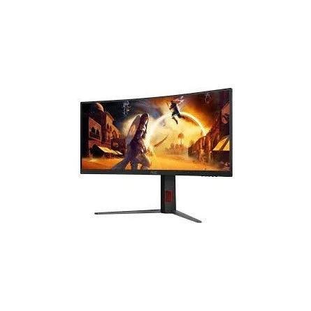 AOC Ívelt Gaming 180Hz Fast VA monitor 34" CU34G4, 3440x1440, 21:9, 300 cd/m2, 0.5 ms, HDMIx2/DisplayPort