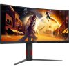 AOC Agon CU34G4 34" ívelt VA LED gaming monitor fekete-piros 180Hz FreeSync Premium