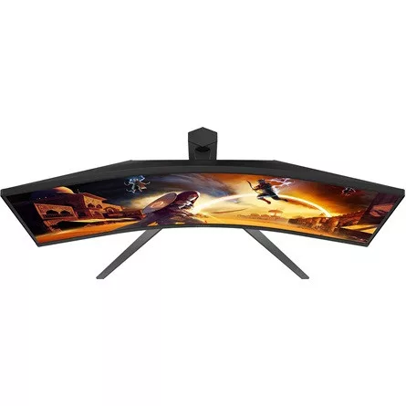 AOC Ívelt Gaming 180Hz Fast VA monitor 34" CU34G4, 3440x1440, 21:9, 300 cd/m2, 0.5 ms, HDMIx2/DisplayPort