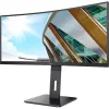 AOC ívelt monitor 34" CU34P3CV, 3440x1440, 21:9, 300cd/m2, 1ms, HDMIx2/DisplayPort/USBx4/USB-C/RJ45
