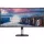 AOC ívelt monitor 34" CU34V5C/BK 3440x1440, 21:9, 300cd/m2, 4ms, HDMI/DisplayPort/USBx4/USB-C, hangszóró
