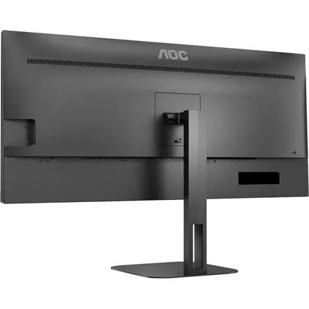 AOC ívelt monitor 34" CU34V5C/BK 3440x1440, 21:9, 300cd/m2, 4ms, HDMI/DisplayPort/USBx4/USB-C, hangszóró