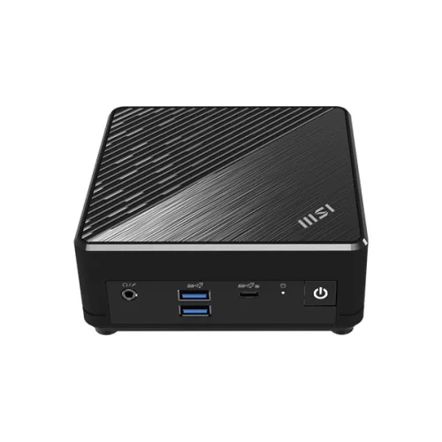 MSI DT MSI Business DT Cubi N ADL S-225BEU, Intel N100, Intel HD Graphics, M.2 NVME, 4xUSB, USB-C, HDMI, DP, 2xRJ45, Black