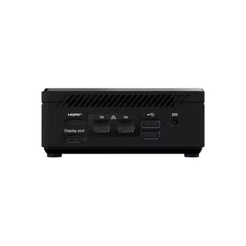 MSI DT MSI Business DT Cubi N ADL S-225BEU, Intel N100, Intel HD Graphics, M.2 NVME, 4xUSB, USB-C, HDMI, DP, 2xRJ45, Black