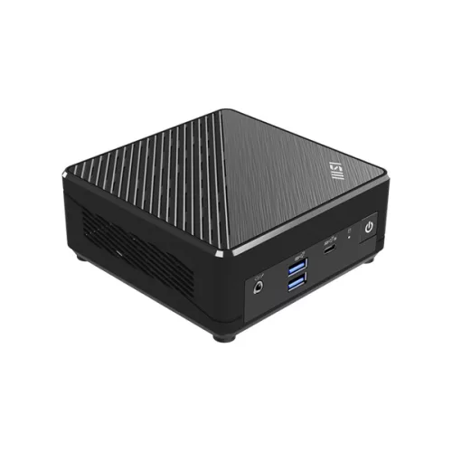 MSI DT MSI Business DT Cubi N ADL S-225BEU, Intel N100, Intel HD Graphics, M.2 NVME, 4xUSB, USB-C, HDMI, DP, 2xRJ45, Black