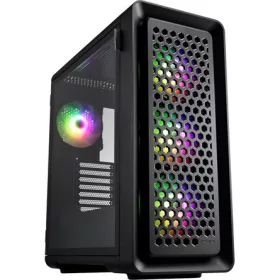   FSP CUT593A táp nélküli ablakos Full Tower számítógépház fekete