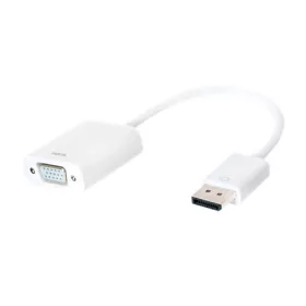 LogiLink Displayport 1.2 -> VGA M/F adapter 0.15m fehér