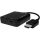 LogiLink HDMI 1.4 -> HDMI S/PDIF Coaxial Jack 3,5mm M/F audio extractor 0.1m fekete
