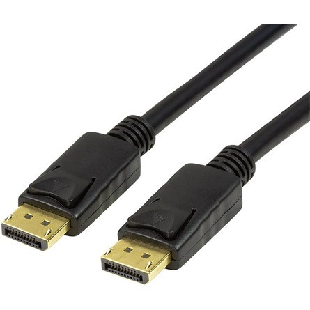 Logilink DisplayPort kábel, DP/M-DP/M, 8K/60 Hz, fekete, 3 m