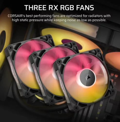 CORSAIR iCUE LINK TITAN 420 RX RGB AIO, 420mm Radiator, Liquid CPU Cooler