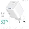 COLORWAY AC töltő GaN Mini CW-CHS054PD-WT 30W PD port PPS USB-C fehér