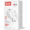 COLORWAY AC töltő GaN Mini CW-CHS054PDC-WT 30W PD port PPS USB-C fehér + kábel Type-C