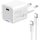 COLORWAY AC töltő GaN Mini CW-CHS056PDC-WT 35W PD port PPS USB-C fehér kábel Type-C