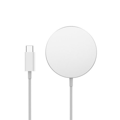 COLORWAY Gyorstöltő, Qi Fast Charger MagSafe Charger 15W for iPhone White (CW-CHW27Q-WT)