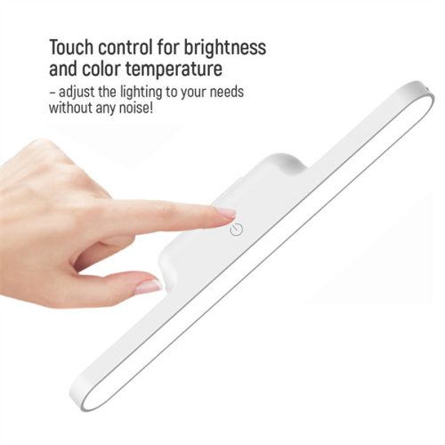 COLORWAY Asztali LED lámpa, Magnetic Multi-Functional beépített akkumulátorral Fehér (CW-DL11MMB-W)