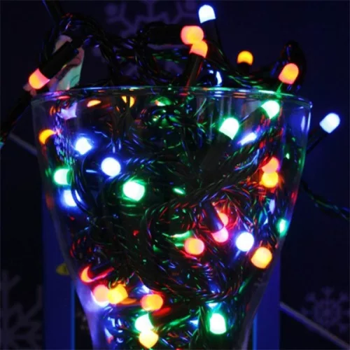 COLORWAY LED szalag, LED garland ColorWay LED 200, 20M (8 functions) multi-colored USB