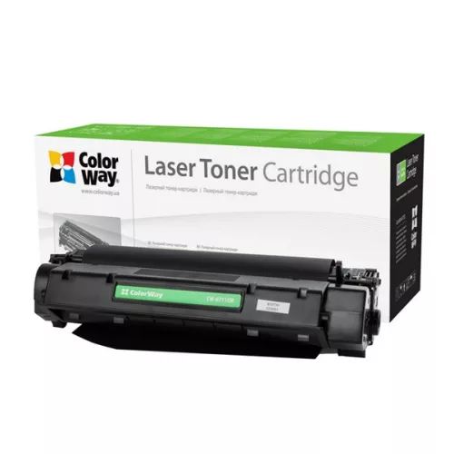 COLORWAY Toner CW-H7115M, 2500 oldal, Fekete - HP:C7115A/Q2613A/Q2624A