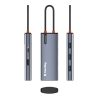 COLORWAY USB-elosztó (dokkolóállomás) CW-HUB01, ColorWay USB-C 5-b-1 Type C PD 100W/USB3.0x3/HDMI 4K