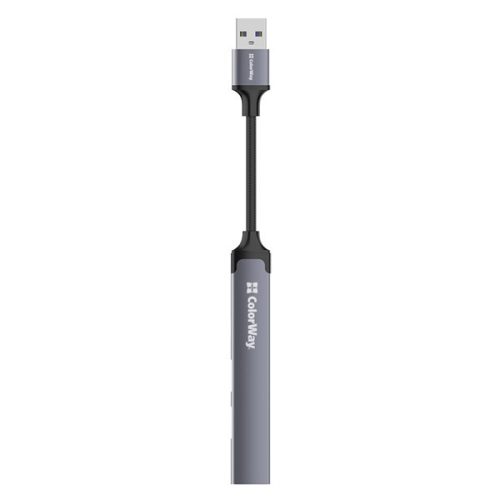 COLORWAY USB-elosztó CW-HUB05, USB-A 4-B-1 USB2.0X3/USB3.0