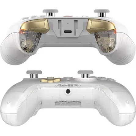 GameSir Cyclone 2 Multiplatform Bluetooth / USB / vezeték nélküli gamepad játékvezérlő fehér