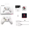 GameSir Cyclone 2 Multiplatform Bluetooth / USB / vezeték nélküli gamepad játékvezérlő fehér