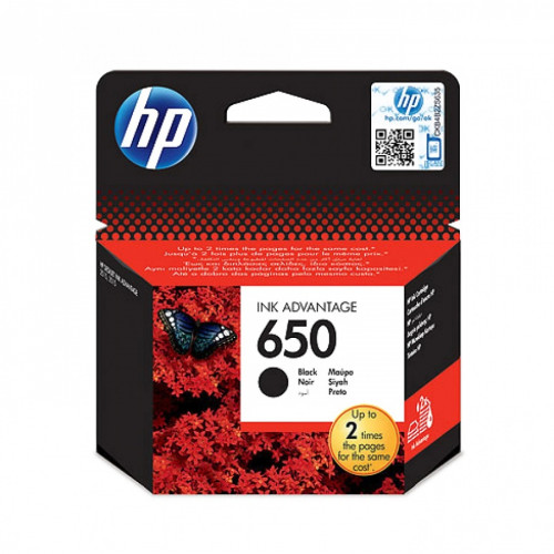 HP 650 fekete tintapatron