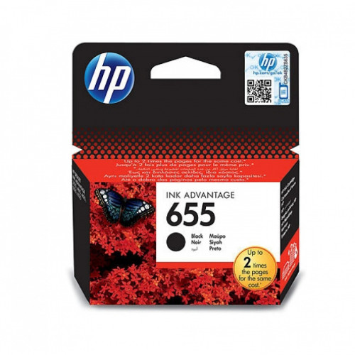 HP 655 fekete tintapatron