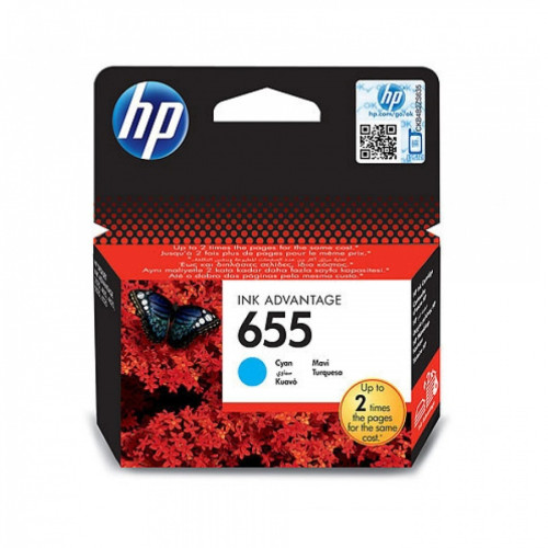 HP 655 ciánkék tintapatron