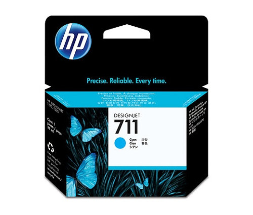 HP 711 ciánkék DesignJet tintapatron, 29 ml