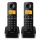 PHILIPS D260 DUO telefon készülék (vezeték nélküli, 2 kézibeszélő, kijelző, DECT) FEKETE