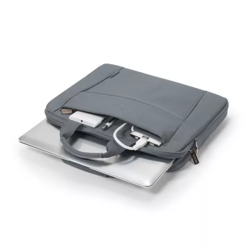 DICOTA D31305-RPET Notebook táska Slim Eco BASE 13-14.1" szürke