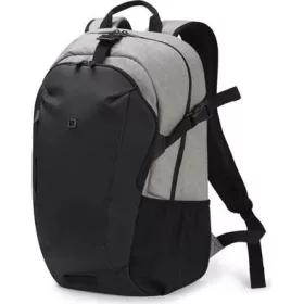   Dicota GO 13-15,6" notebook poliészter hátizsák szürke-fekete 22L