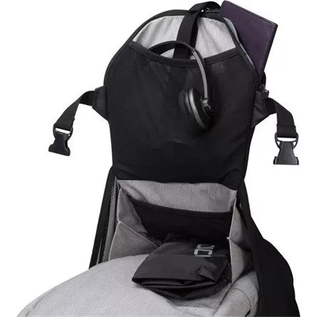 Dicota GO 13-15,6" notebook poliészter hátizsák szürke-fekete 22L