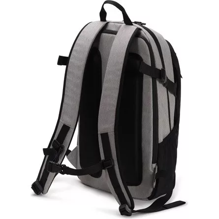 Dicota GO 13-15,6" notebook poliészter hátizsák szürke-fekete 22L