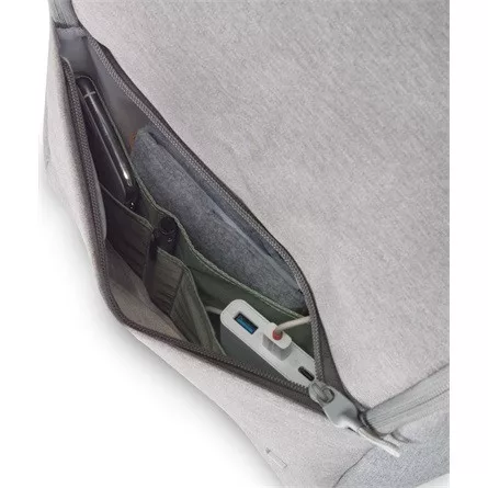 DICOTA D31876-RPET Notebook hátizsák Eco MOTION 13 - 15.6" Világosszürke